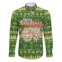 Merry Christmas Switzerland Family Matching Puletasi and Hawaiian Shirt Xmas Travel Map - Wonder Print Shop