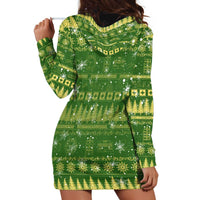 Merry Christmas Switzerland Hoodie Dress Xmas Travel Map - Wonder Print Shop