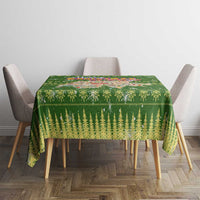 Merry Christmas Switzerland Tablecloth Xmas Travel Map - Wonder Print Shop