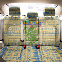 Merry Christmas Scotland Back Car Seat Cover Xmas Travel Map - Wonder Print Shop
