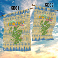 Merry Christmas Scotland Garden Flag Xmas Travel Map - Wonder Print Shop