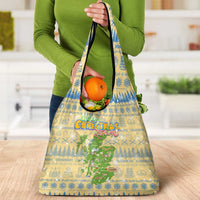 Merry Christmas Scotland Grocery Bag Xmas Travel Map - Wonder Print Shop