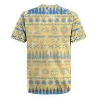 Merry Christmas Scotland Rugby Jersey Xmas Travel Map - Wonder Print Shop