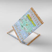 Merry Christmas Iceland Canvas Wall Art Xmas Travel Map - Wonder Print Shop