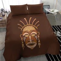 African Women Bedding Set Tribal Ethnic Mask - Wonder Print Shop