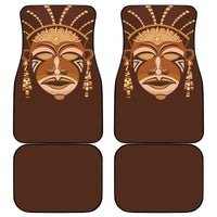 African Women Car Mats Tribal Ethnic Mask - Wonder Print Shop