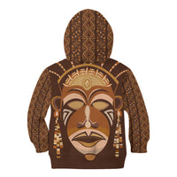 African Women Kid Hoodie Tribal Ethnic Mask - Wonder Print Shop