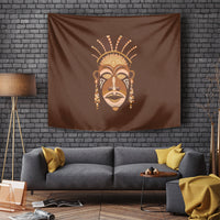 African Women Tapestry Tribal Ethnic Mask - Wonder Print Shop