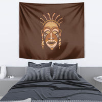 African Women Tapestry Tribal Ethnic Mask - Wonder Print Shop