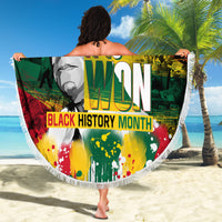 Freedom Is Never Given It Is Won Beach Blanket Asa Philip Randolph - Wonder Print Shop