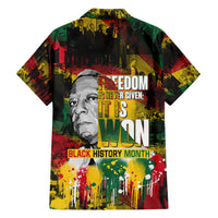 Freedom Is Never Given It Is Won Hawaiian Shirt Asa Philip Randolph - Wonder Print Shop