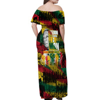 Freedom Is Never Given It Is Won Off Shoulder Maxi Dress Asa Philip Randolph - Wonder Print Shop