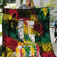 Freedom Is Never Given It Is Won Quilt Asa Philip Randolph - Wonder Print Shop