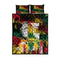 Freedom Is Never Given It Is Won Quilt Bed Set Asa Philip Randolph - Wonder Print Shop