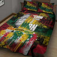 Freedom Is Never Given It Is Won Quilt Bed Set Asa Philip Randolph - Wonder Print Shop