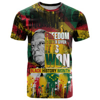 Freedom Is Never Given It Is Won T Shirt Asa Philip Randolph - Wonder Print Shop