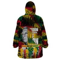 Freedom Is Never Given It Is Won Wearable Blanket Hoodie Asa Philip Randolph - Wonder Print Shop