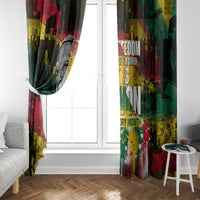 Freedom Is Never Given It Is Won Window Curtain Asa Philip Randolph - Wonder Print Shop
