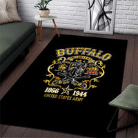 Buffalo Soldiers 1866-1944 Area Rug American Legend