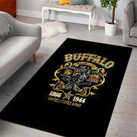 Buffalo Soldiers 1866-1944 Area Rug American Legend
