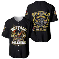 Buffalo Soldiers 1866-1944 Baseball Jersey American Legend