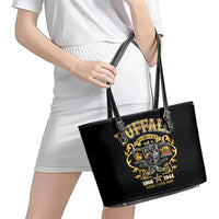 Buffalo Soldiers 1866-1944 Leather Tote Bag American Legend