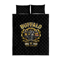 Buffalo Soldiers 1866-1944 Quilt Bed Set American Legend
