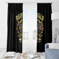 Buffalo Soldiers 1866-1944 Window Curtain American Legend