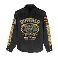 Buffalo Soldiers 1866-1944 Women Casual Shirt American Legend
