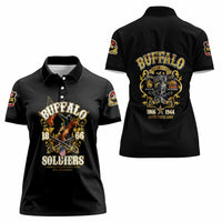 Buffalo Soldiers 1866-1944 Women Polo Shirt American Legend