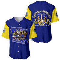 We Can We Will Buffalo Soldiers Baseball Jersey Ready and Forward