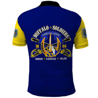 We Can We Will Buffalo Soldiers Polo Shirt Ready and Forward