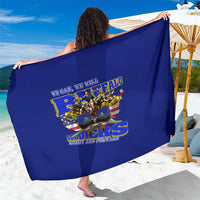 We Can We Will Buffalo Soldiers Sarong Ready and Forward