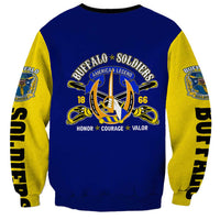 We Can We Will Buffalo Soldiers Sweatshirt Ready and Forward
