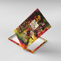 The Legend of Reggae Canvas Wall Art Bob One Love Colorful Art