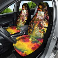 The Legend of Reggae Car Seat Cover Bob One Love Colorful Art