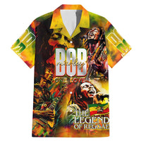 The Legend of Reggae Family Matching Mermaid Dress and Hawaiian Shirt Bob One Love Colorful Art