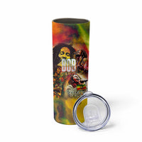 The Legend of Reggae Skinny Tumbler Bob One Love Colorful Art