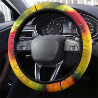 The Legend of Reggae Steering Wheel Cover Bob One Love Colorful Art