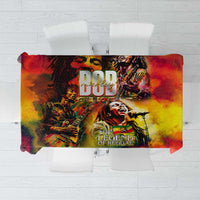 The Legend of Reggae Tablecloth Bob One Love Colorful Art