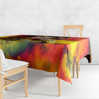 The Legend of Reggae Tablecloth Bob One Love Colorful Art