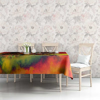 The Legend of Reggae Tablecloth Bob One Love Colorful Art