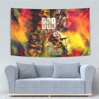 The Legend of Reggae Tapestry Bob One Love Colorful Art