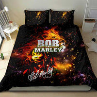 Bob King Of Reggae Bedding Set Rastafari Lion - You Never Know How Strong You Are