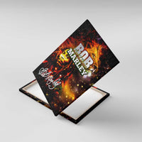 Bob King Of Reggae Canvas Wall Art Rastafari Lion - You Never Know How Strong You Are