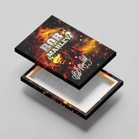 Bob King Of Reggae Canvas Wall Art Rastafari Lion - You Never Know How Strong You Are