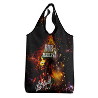 Bob King Of Reggae Grocery Bag Rastafari Lion - You Never Know How Strong You Are