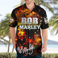 Bob King Of Reggae Hawaiian Shirt Rastafari Lion - You Never Know How Strong You Are