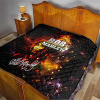 Bob King Of Reggae Quilt Rastafari Lion - You Never Know How Strong You Are