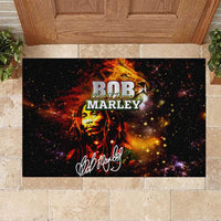 Bob King Of Reggae Rubber Doormat Rastafari Lion - You Never Know How Strong You Are